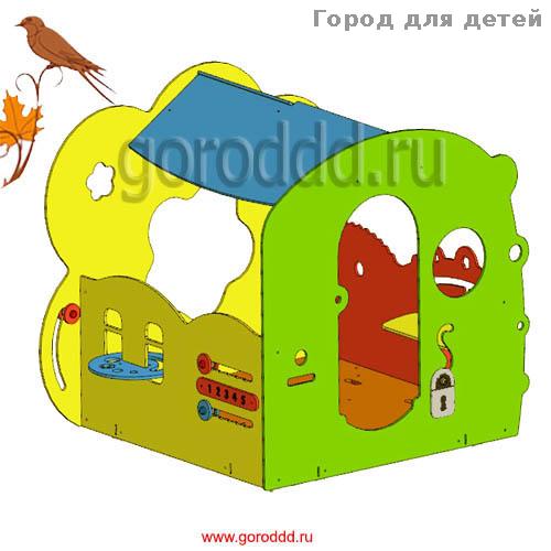 Детский Цветочный домик из HPL пластика от производителя